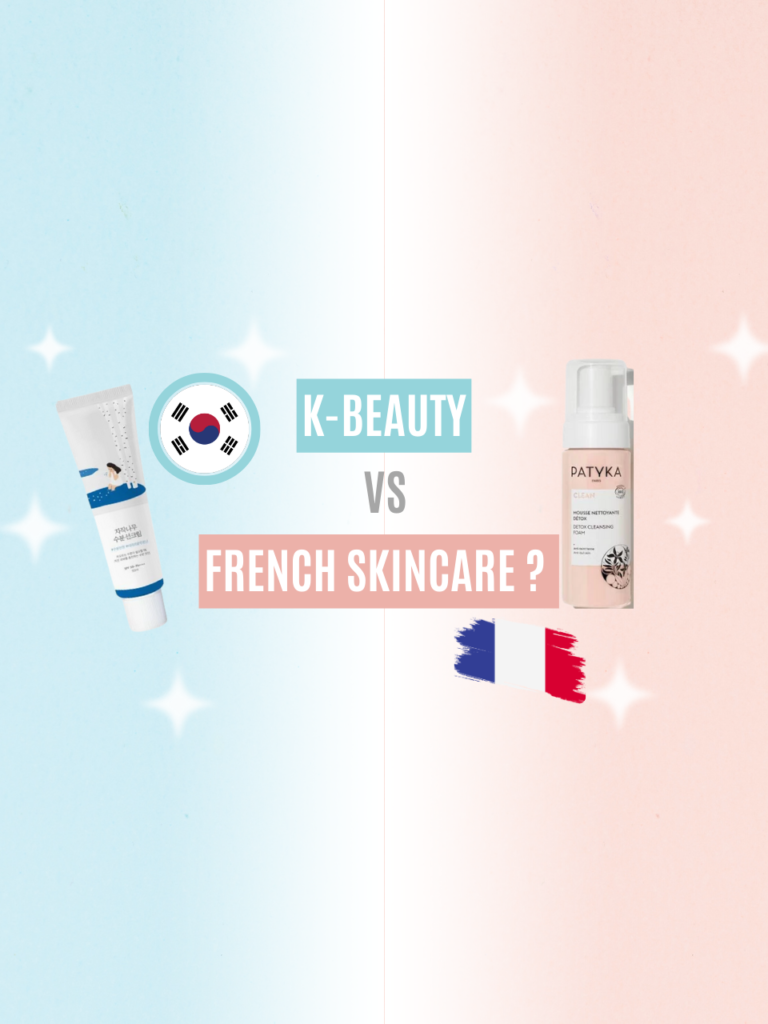 K-Beauty vs French Skincare, quelles sont les différences ?